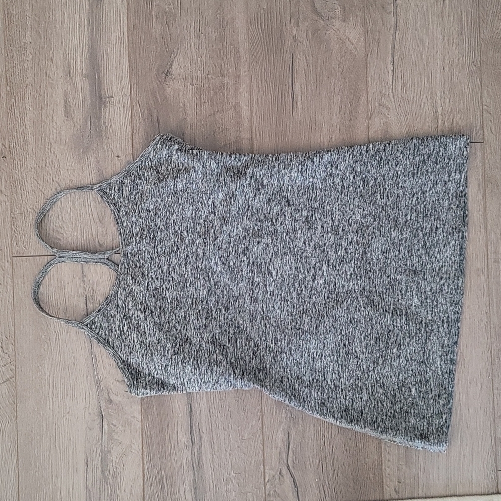 Beyond Yoga Spacedye Racerback Cami Grey Small